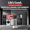 LG RH18U8AVCW Asciugatrice Smart 18kg, Classe A+++, Pompa di Calore DUAL Inverter, Motore Direct Drive, Intelligenza Artificiale AI Dry, Condensatore Autopulente, Wi-Fi, Serie U8, Bianca