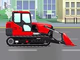 nicht lustig tod lebensmotto  Rot Bulldozer