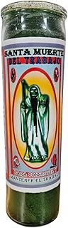 Santa Muerte Del Trabajo Veladora Preparada/Holy Death Work Prepared Ritual Candle