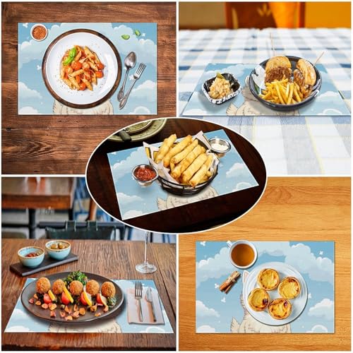 Sets de table imperméables en PVC pour éviter taches et glissades - 6