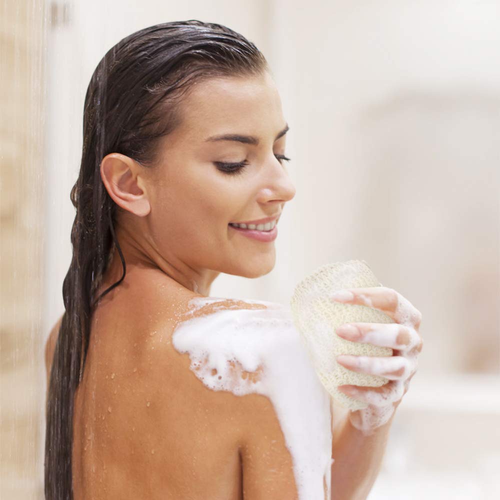 Bolsas de Jabón Natural de Sistal para Ducha - Exfoliación y Masaje - 10 Piezas