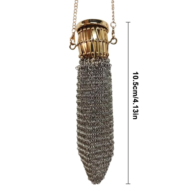 Porte-monnaie anglais fait à la main haut de gamme des années 1920, collection rétro, antique, acier inoxydable, cadeaux de sac à main médiéval, nouveau