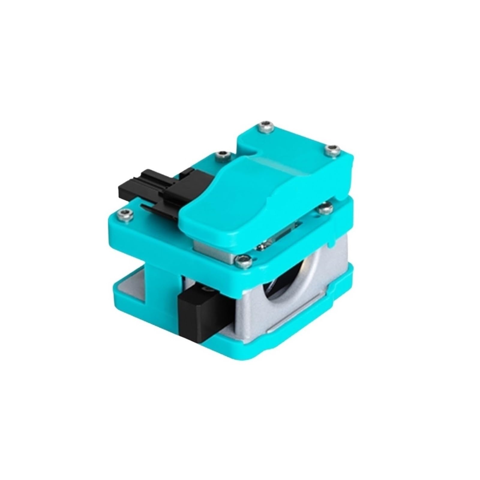 CUDTAPI Optical Fiber Cleaver, Optical Fiber Cleaver High-precision 0.25/0.9/2.5-3.0mm Universal 24 faces Optic Cable Cutter Splicer Cissor(C22 Sky Blue)