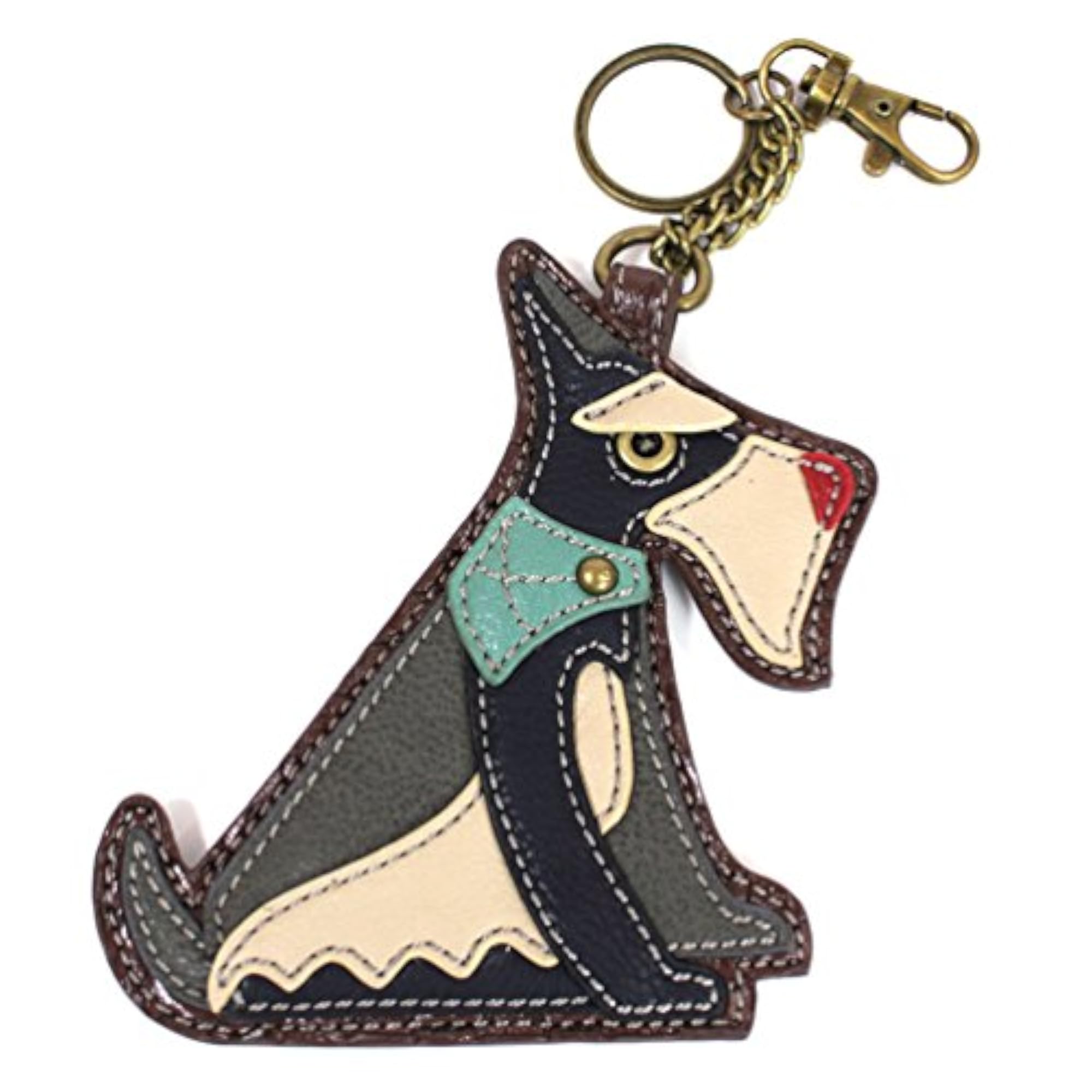 Schnauzer Key Fob/Coin Purse