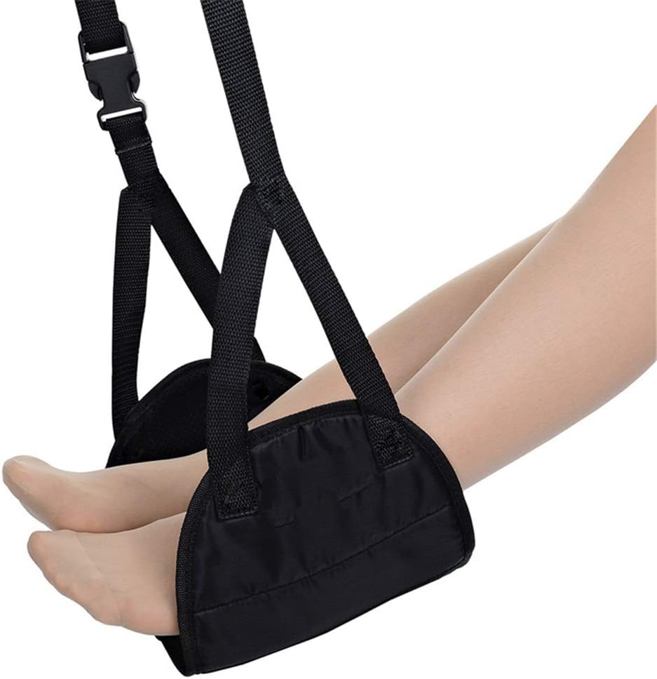 poggiagambe per sotto la scrivania al lavoro