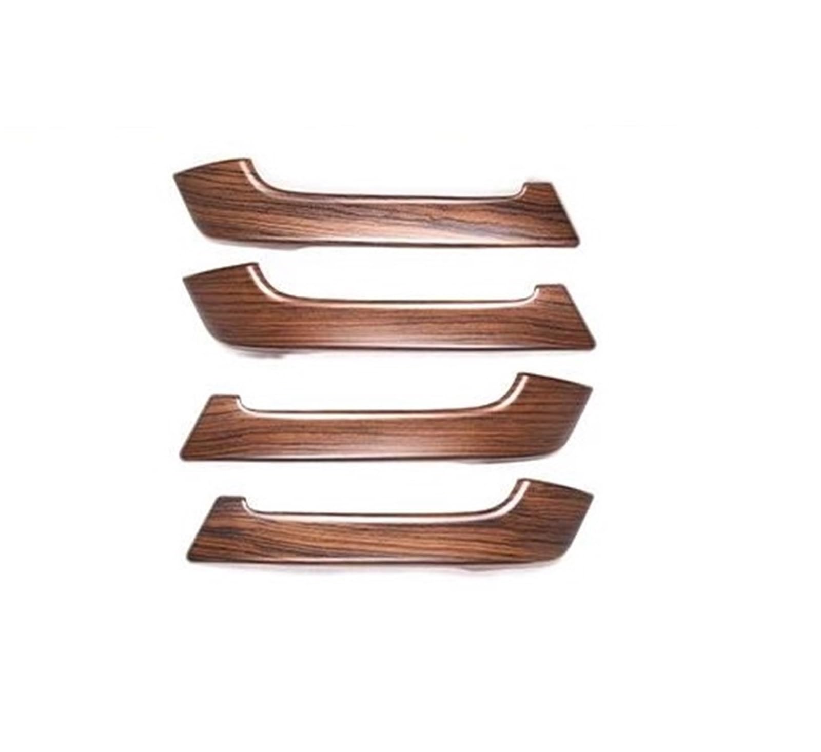 Cpxctzfzub Pine Wood Grain For Land Cruiser Prado Fj150 150 2010-2018 Abs Car Interior Door Handle Decoration Cover Trim Accessories Car Interior Mouldings