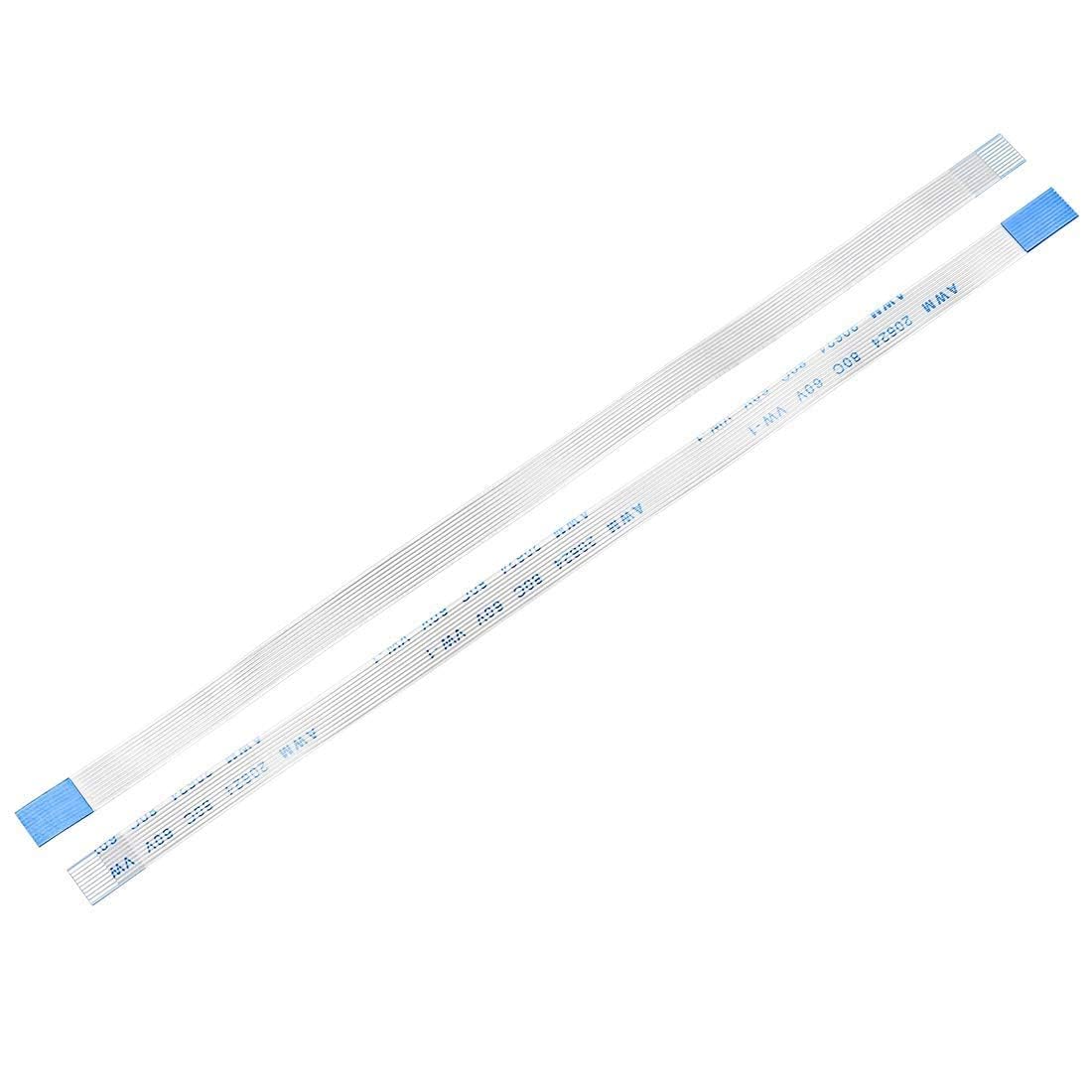 FFC Ribbon Cable 10 Pin 0.5mm Pitch Type-B,200mm Length | Flat Flexible FPC Flex Cable for LCD Display, Laptop, Printer, Camera, PCB Repair & DIY Electronics | Pack of 1-image-22