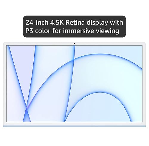 Amazon.com: Apple 2021 iMac with Apple M1 Chip with 8-core CPU 24