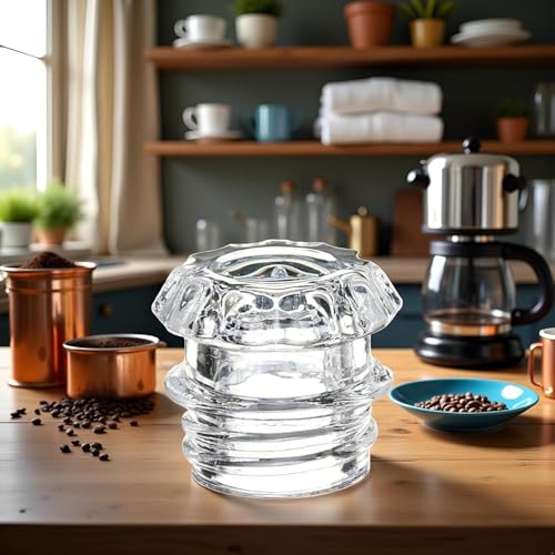 Transparent Coffee Percolator Glass Top Replacement Transparent Glass Knob Top for Percolator Replacement Parts for Coffee Pot Coffee Filters,Espresso Machine Replacement Parts