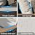 PCSXDSW 7 Pieces Patio Furniture Set, Outdoor Conversation Sets with Footstool, Wicker Rattan Sofa Couches Chairs Ottomans for Porch, Poolside, Deck, Balcony, Backyard, Yard, Garden (Beige Cushions)