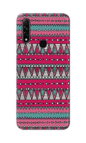 Image of Printed Hard Back Cover Case for Oppo A31 Back Cover (Geometric Vintage Pattern) -1803