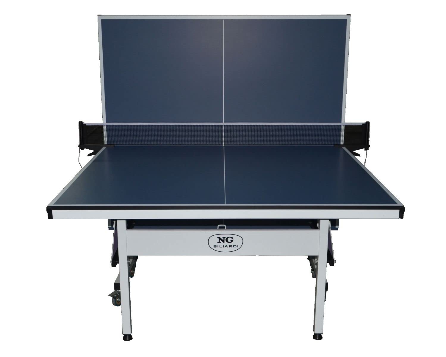 NG Biliardi Tavolo da Ping Pong Tie Break Interno (Blu) 274x152,5x76 cm