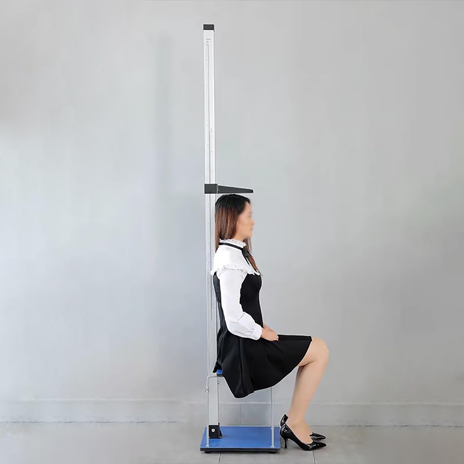 Accurate Scale Height Measuring Tool, Easy to Assemble Aluminum Height Measuring Rod Range 60-200 cm, Children & Adult Height Scale for During Physical Examination