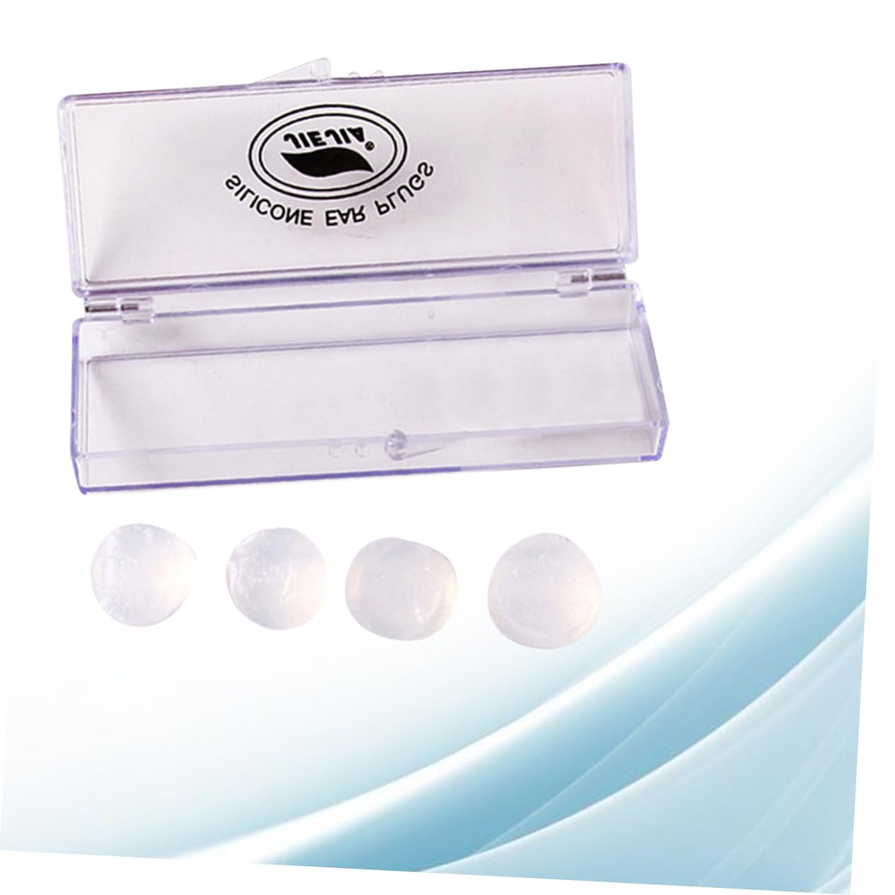 KICHOUSE Noise Isolating Underwater Ear Plugs 2 Pair Silicone Swimming Ear Plugs Cord for Adults Boys and Girls Waterproof Diving Earplugs Comfort Fit