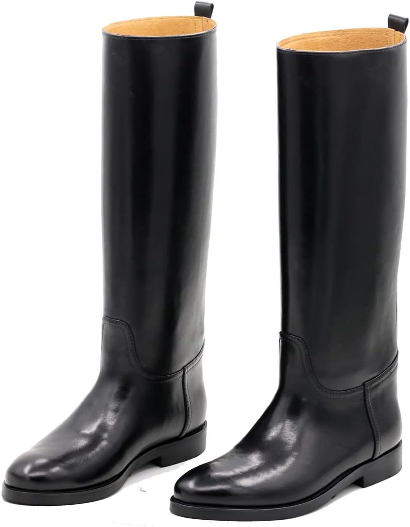 Amazon.com: Adult Men's Cos-Play Knee-high Boot Riding Boots Outdoor ...