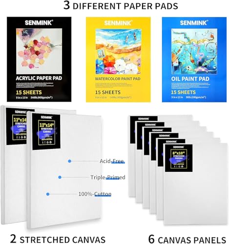 149Pcs-Deluxe-Artist-Painting-Set-with-Aluminum-and-Beech-Wood-Easel-48-Colors-Acrylic-Paints-24-Colors-Oil-Paints-24-Colors-Watercolor-PaintsArt-Paint-Supplies-for-Artists-Beginner-Adults