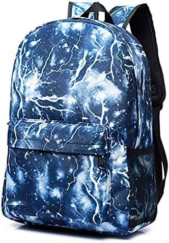 School Bag School Backpack Galaxy Backpack Boys Rucksack Cool Bookbag Laptop Backpack Casual Daypacks with Pencil Case for Boys Girls