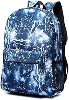 School Bag School Backpack Galaxy Backpack Boys Rucksack Cool Bookbag Laptop Backpack Casual Daypacks with Pencil Case for Boys Girls