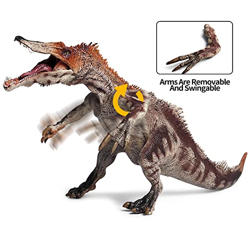 Dinosaur Toys, Baryonyx Dinosaur Action Figure Toy With Movable Mouth | Arm, Baryonyx Toys, Collectible Dinosaur Toys For Boys And Girls #TOP2