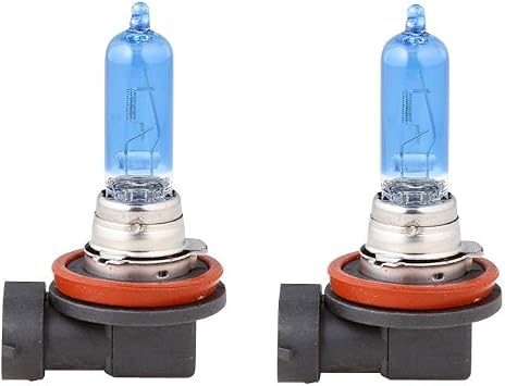 H9 Halogen Headlight Xenon Lightbulb Pair of 12 Volt 100 Watt 5000K Super Bright White Performance Replacement Lamp Bulb