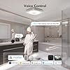 OREiN 4-in-1 Matter Smart Bathroom Exhaust Fan with Light, Bluetooth Speaker & Humidity Sensor, 110/160 CFM, 1500LM 2700K-6500K, Alexa/App/Remote Control, Required Ceiling Opening 11.39"x10.42"