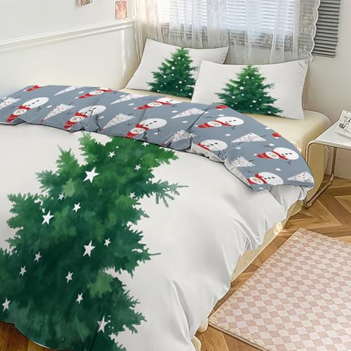 Housse de couette Noël 220x240 transformant la chambre des enfants pour les fêtes