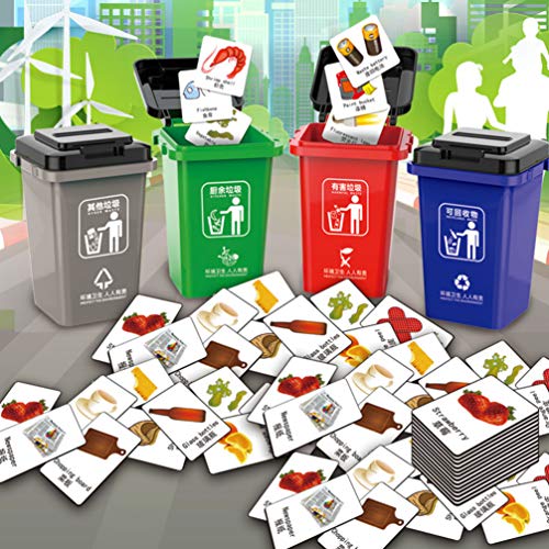 Nuobesty 037K8SAR10UHI04KE0AFPUY Guinea Pig Toys 1 Set Garbage Toys For Toddlers Desktop Wastebasket Garbage Trash Bin Table Garbage Can Kids Toys Trash Can Children Toy Mini Student Furniture thumb #7