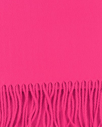 D&Y Unisex Classic Softer Than Cashmere Plain Fringe End Scarf3