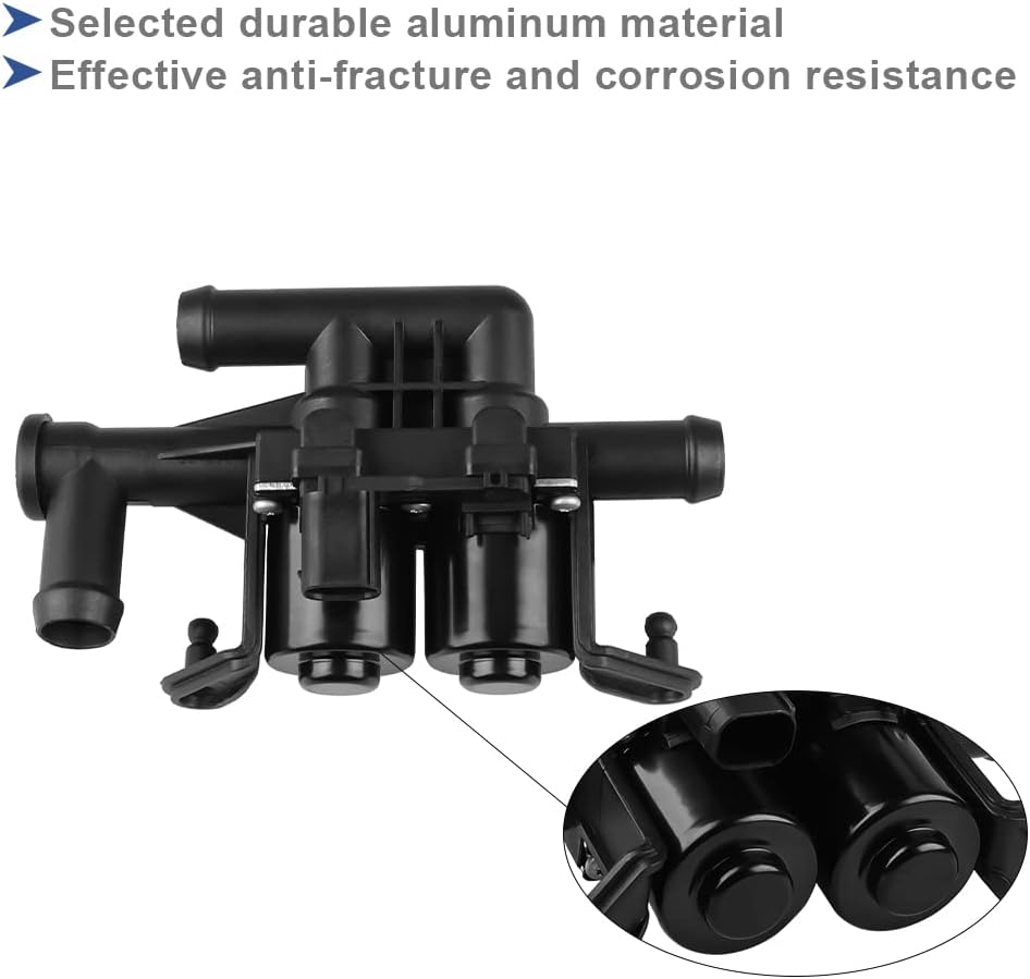 JDMON Compatible with Heater Control Valve BMW F01 F02 F10 F11 F12 520i 523i 528i 535i 550i 640i 650i 740i 740Li 750i 750Li 760Li Activehybrid 5 7 Alpina B6 B7 M5 M6 Replaces 64219310349