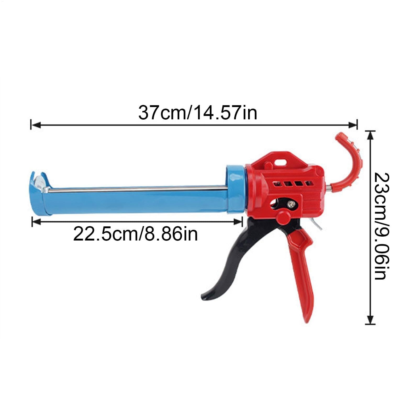 Manually Adjustable Cartridge Holder with Comfort Grip | Sealant & Grout Finishing Tool for Roofs, Walls, Joints, Glass, Mortar, Cement