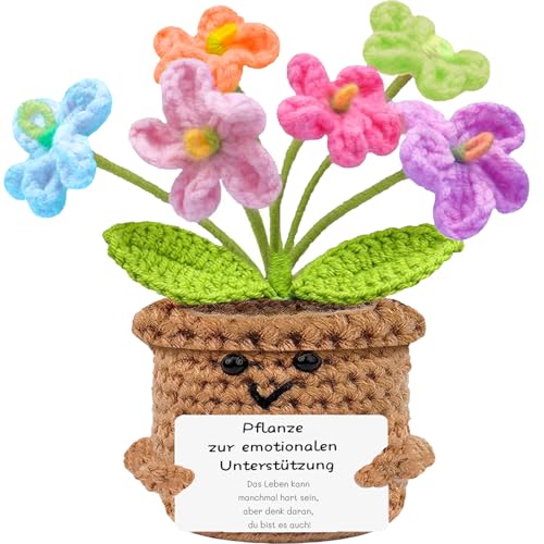 QUANMAITONG Dankeschön Geschenke Klein Positive Kartoffel Glücksbringer Pocket Hug Mutmacher Geschenk Positive Potato Vergissmeinnicht Geschenk Für Frauen Kollegen Frau Freundin