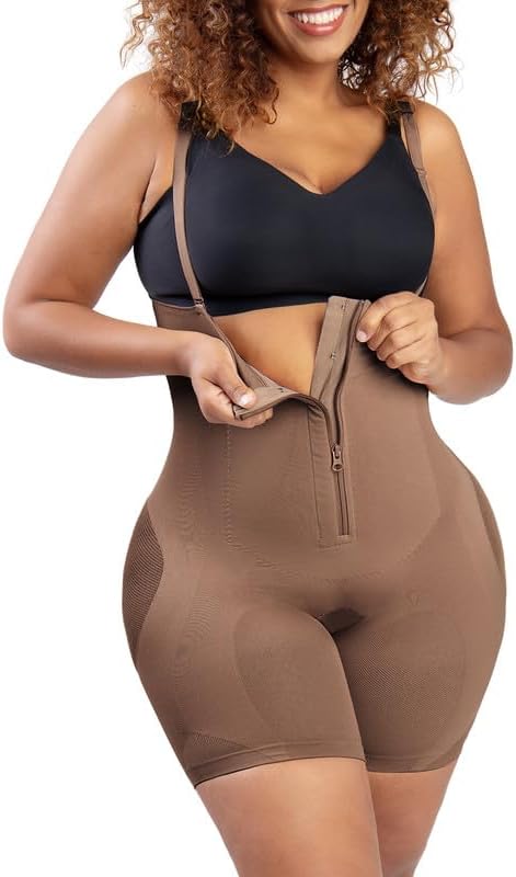 Miniatura 3 de Popilush Fajas moldeadoras colombianas posparto Fajas moldeadoras para control de abdomen, levantador de glúteos, fajas moldeadoras de cuerpo