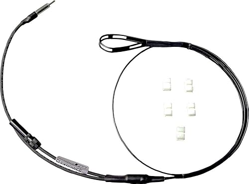 J&M - FPA-HCFM-P antena de audio oculta AM-FM de carenado para modelos de Harley Davidson Touring con radio del 1989-2013