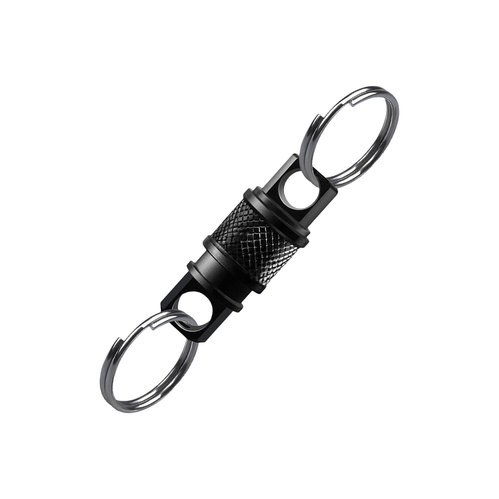 Msioytog Multipurpose Rotating Carabiner Clip Keychain Charm Keyring Hook Metal Texture for Tool and Outdoor Equipment Clip