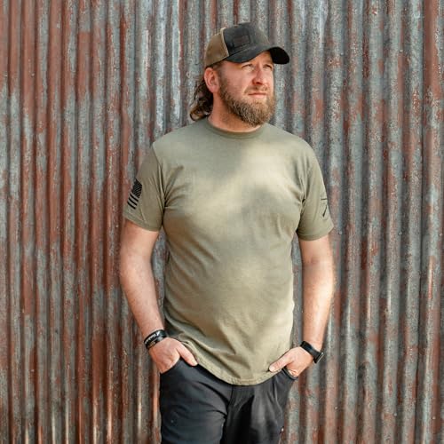 Image of Grunt Style Basic Crew Pack - USA, American Graphic Tee, Patriotic, Everyday, T-Shirts for Men Pack