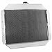 HonorPower 4 Row Core Aluminum Radiator Compatible with 1966-1979 Ford F100 F150 F250 F350 Pickup Truck Bronco L6 V8 Engines All Aluminum Radiador Radiators