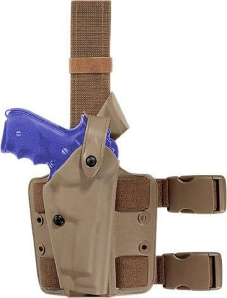 Safariland 6004 SLS Tactical Holster, Browning High Power 9mm, Thigh Rig