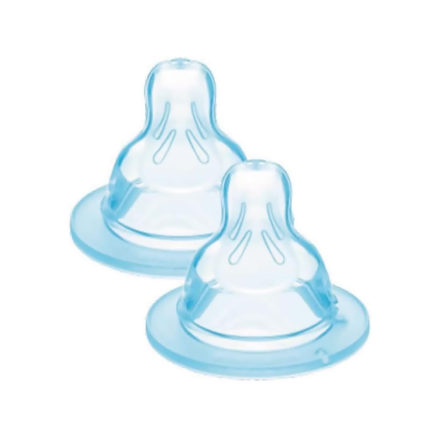 MAM Tetina tamaño X (juego de 2), tetina MAM plana y simétrica de suave silicona SkinSoft para líquidos densos y pimentas, kit de 2 accesorios para bebé a partir de 6 meses para la lactancia y la