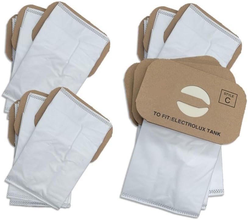 Miniatura 2 de 12 bolsas de repuesto HEPA estilo C para aspiradoras Aerus Electrolux. Incluyendo Lux Legacy - Epic 6500-2100 - Super J - LE - UltraLux - Silverado