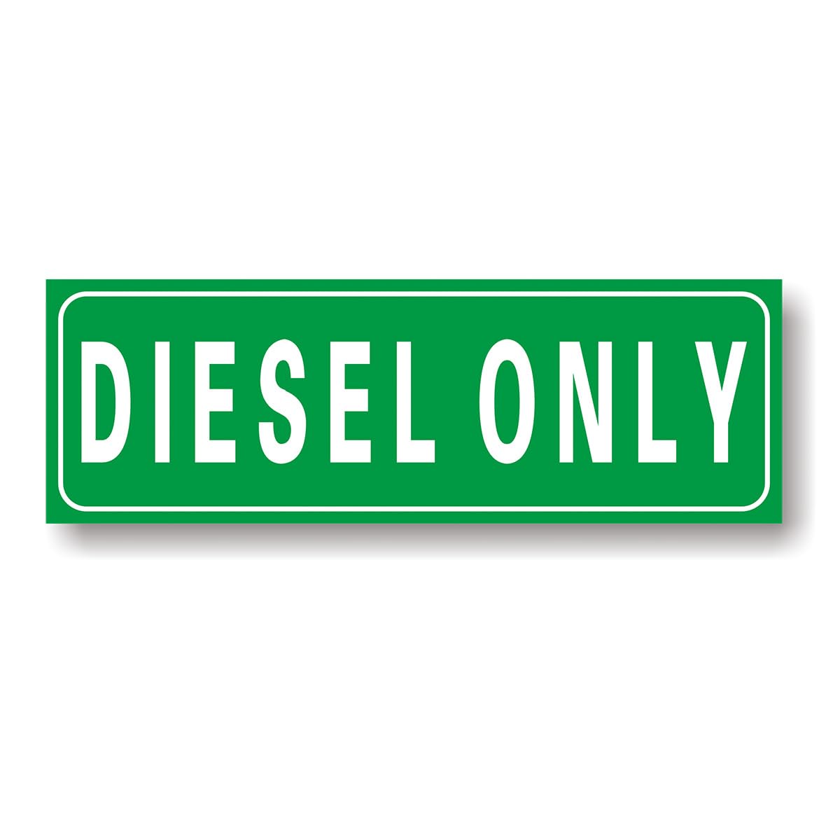 Snapklik.com : 6-Pack Diesel Only Labels - Heavy-Duty, Weatherproof ...