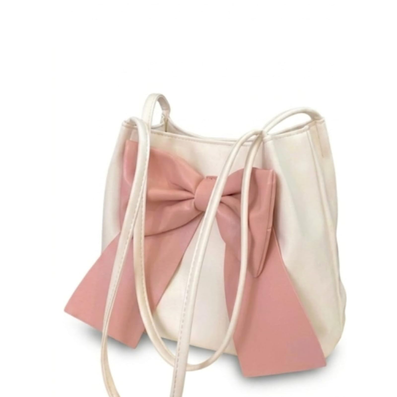 Women’s Top Handle Bag | Hand Held bag | Stylish Patent Synthetic Leather Handbag with Dual Handles & Detachable Sling Strap | Off White Shoulder Purse for Work & Casual Outings-picture-20