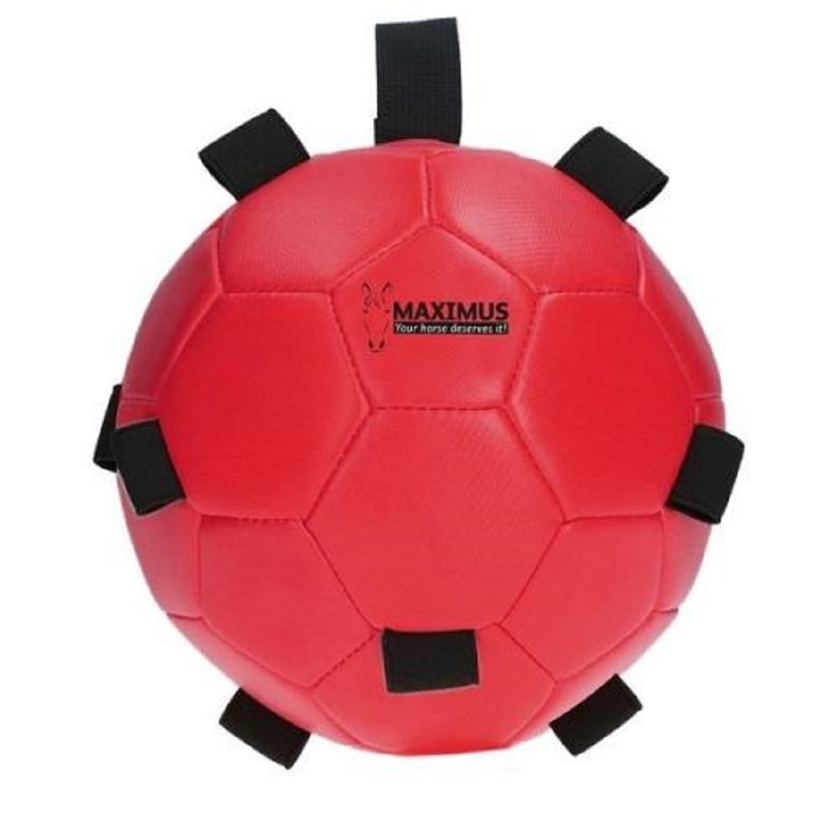 Holland Fun Play Ball - Feeding Ball for Horses - Feeder - Red