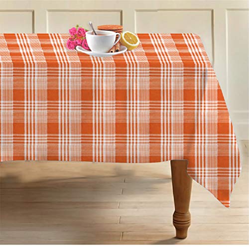 Image of AIRWILL, 100% Cotton Self Designed 4 Seater Table Cloth, Pack of 1 pc.