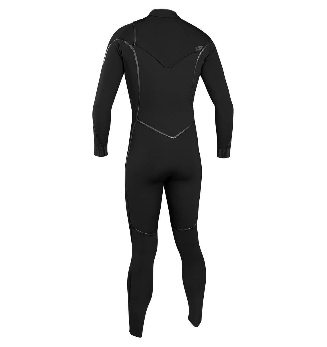 O'Neill Men's Psycho One 3/2mm Chest Zip Full Wetsuit, Black/Black, Small