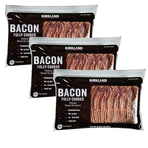 Review of Gourmet Kitchn Kirkland Signature Fully Cooked Bacon (144
