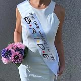 Bride to be Sash,The one Where I'm The Bride Sash for Bachelorette Weekend Party Bridal Shower Decor