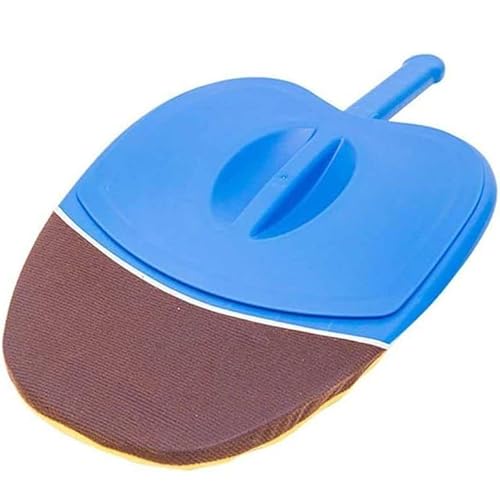 HELINAZI Adults Bedpan, Bedpan for Women Men Elderly, with No Spill Or Splash Design, Hospital Home Bedpan,Blue