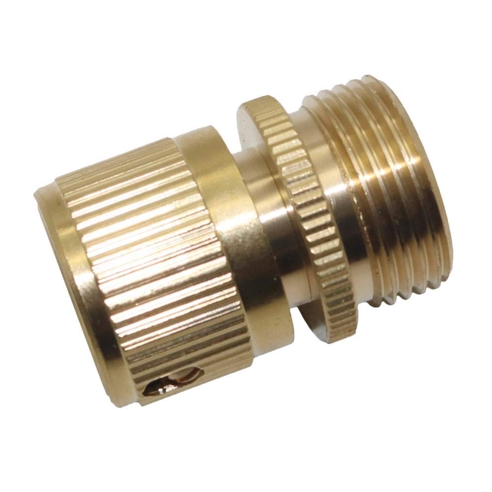 Connettore del Gomito del Tubo Ottone Filettatura Maschio Acqua connettore Giardino Irrigazione a Goccia Raccordi Car Wash Gun connettore Speciale Acqua Adattatore 20 Pz