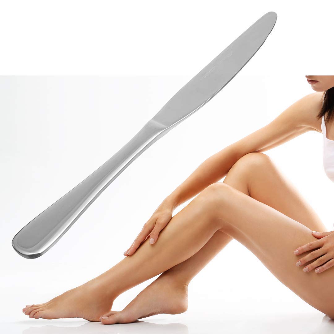 Beaver Wax Spatula Knife Applicator - Stainless Steel Wax Spatula Set (Set of 6 Spatulas)