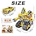 Sciencow 2-in-1 Build a Robot Kit, Remote & APP Controlled Robotic Building Blocks Toys STEM Projects for Kids Ages 8 9 10 11 12 13 14,Chirstmas Birthday Gift for Boys (RC Car)